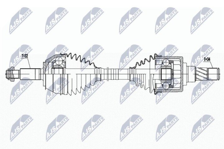 Піввісь NTY NPW-NS-132 (фото 1)