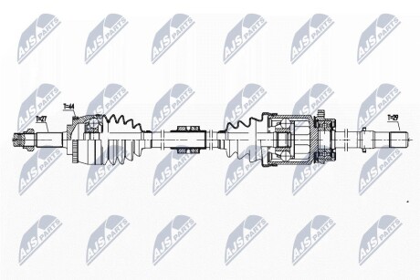 Піввісь NTY NPW-NS-142 (фото 1)