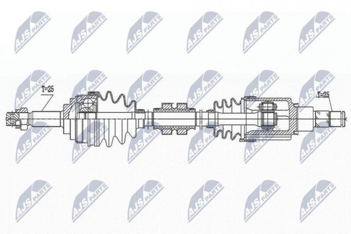 Піввісь NTY NPW-NS-152 (фото 1)