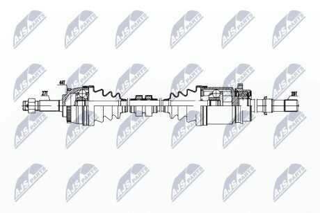 Піввісь NTY NPW-NS-157