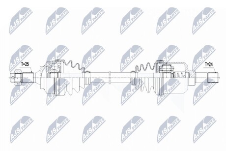 Полуось NTY NPW-PE-025 (фото 1)