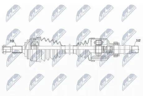 Автозапчасть NTY NPW-PE-089