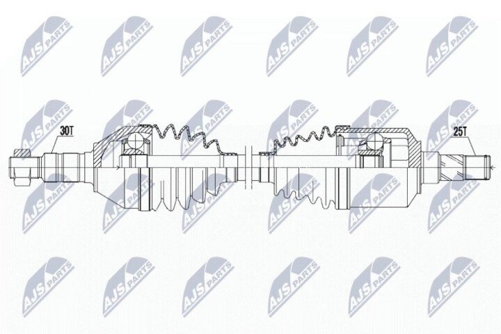 Піввісь NTY NPW-PL-042 (фото 1)