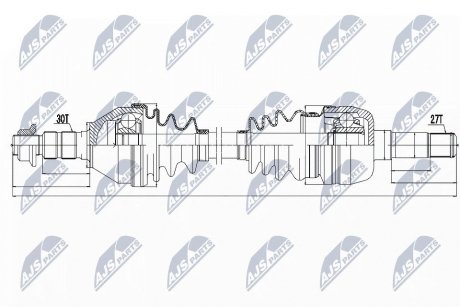 Полуось NTY NPW-PL-043