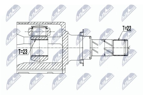 Шарнир равных угловых скоростей NTY NPW-PL-045