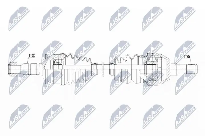 Полуось NTY NPW-PL-075 (фото 1)