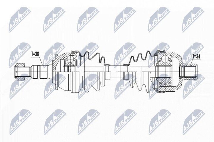 Полуось NTY NPW-PL-083 (фото 1)