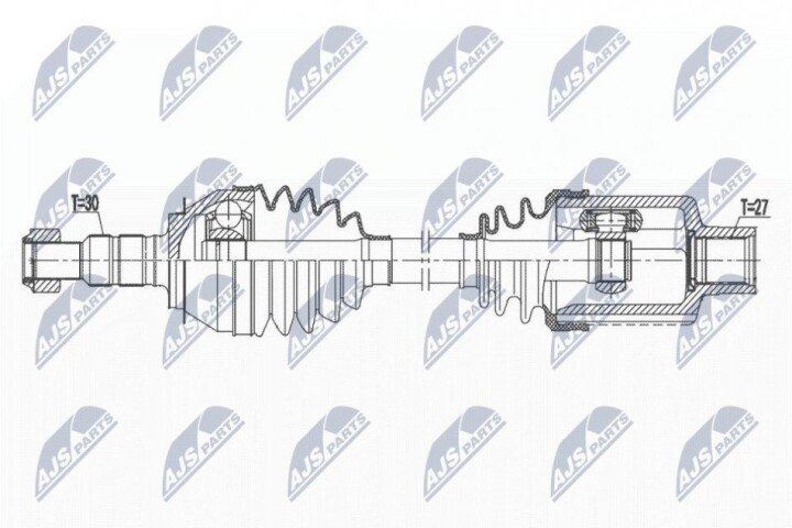 Полуось NTY NPW-PL-115 (фото 1)