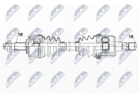 Піввісь NTY NPW-PL-127