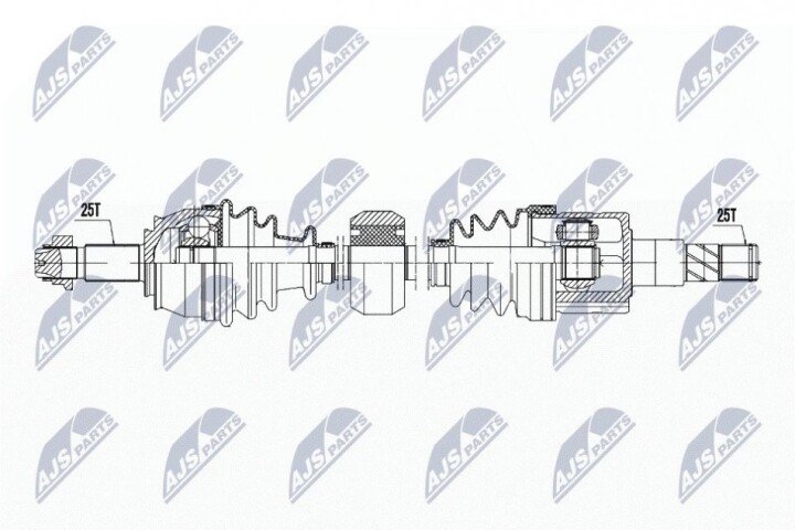 Піввісь NTY NPW-PL-131 (фото 1)