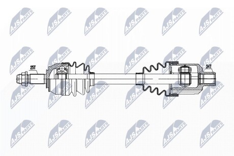 Полуось NTY NPW-PL-135