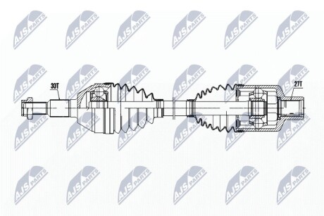 Піввісь NTY NPW-PL-144