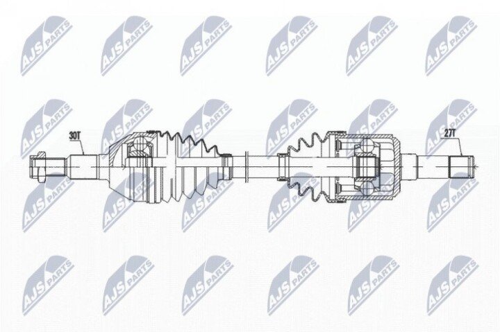 Піввісь NTY NPW-PL-145 (фото 1)