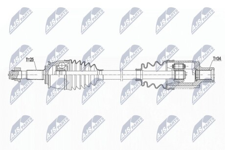 Автозапчастина NTY NPW-PL-147