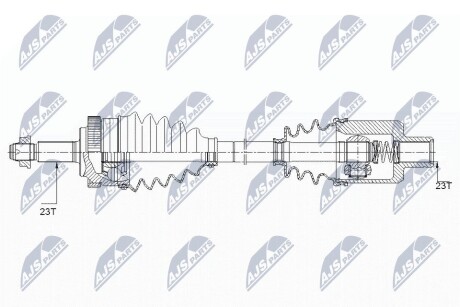 Полуось NTY NPW-RE-151 (фото 1)