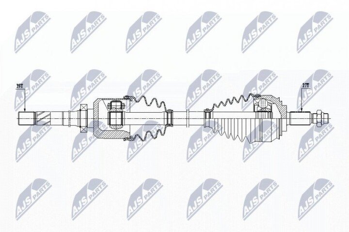 Піввісь NTY NPW-RE-155 (фото 1)