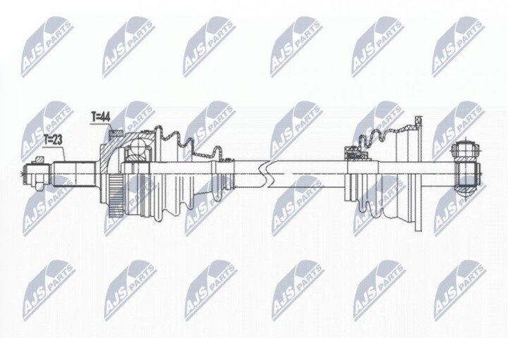 Полуось NTY NPW-RE-177 (фото 1)