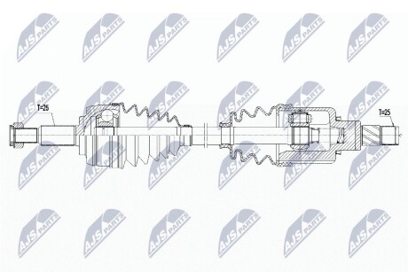 Піввісь NTY NPW-RE-178