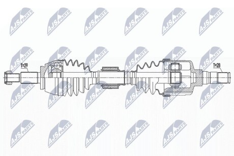 Автозапчастина NTY NPW-RE-190