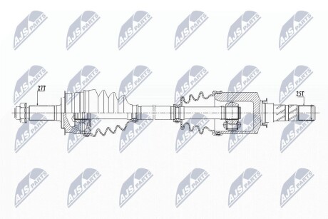 Піввісь NTY NPW-SB-027