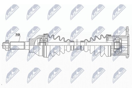 Полуось NTY NPW-SU-046