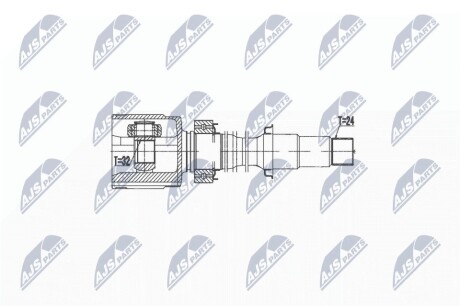 Автозапчасть NTY NPW-TY-084