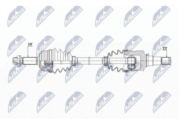 Піввісь NTY NPW-TY-094 (фото 1)