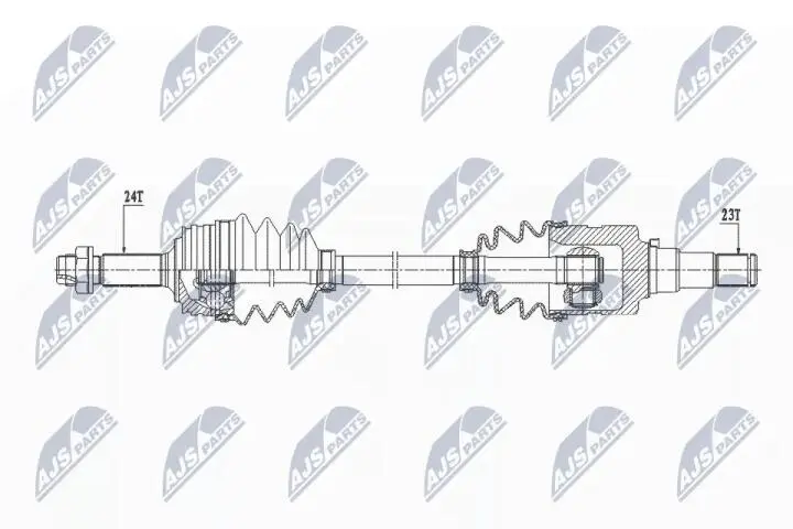Полуось NTY NPW-TY-094 (фото 1)