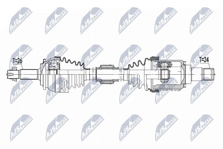 Полуось NTY NPW-TY-096