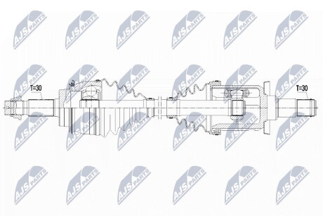 Піввісь NTY NPW-TY-121