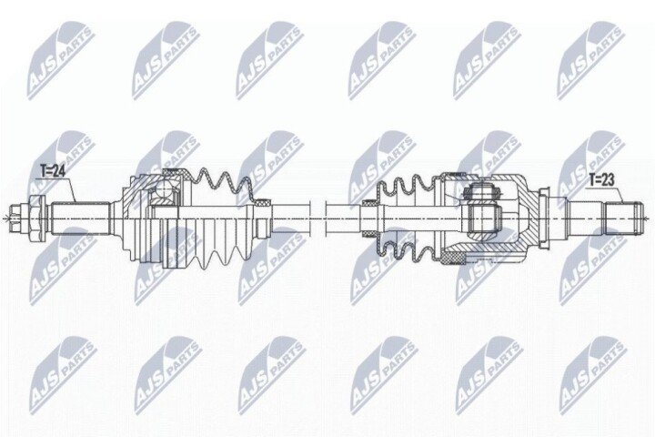 Піввісь NTY NPW-TY-127 (фото 1)