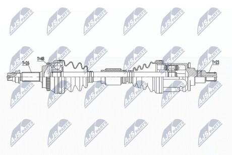 Полуось NTY NPW-TY-131