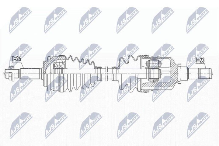 Піввісь NTY NPW-TY-143 (фото 1)