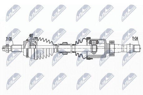 Піввісь NTY NPW-TY-153