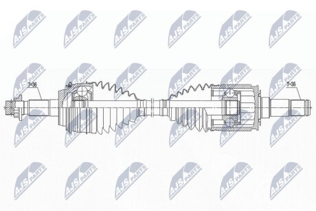 Автозапчастина NTY NPW-TY-181