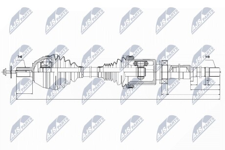 Полуось NTY NPW-VV-039 (фото 1)