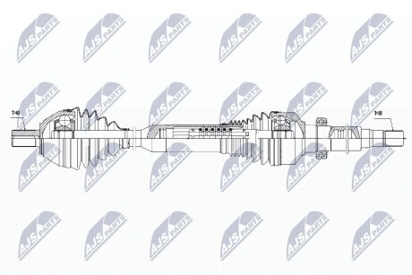 Полуось NTY NPW-VV-051 (фото 1)