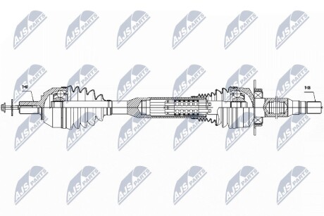 Полуось NTY NPW-VV-057 (фото 1)