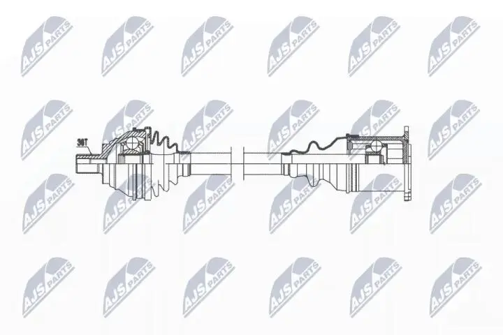 Полуось NTY NPW-VW-039 (фото 1)