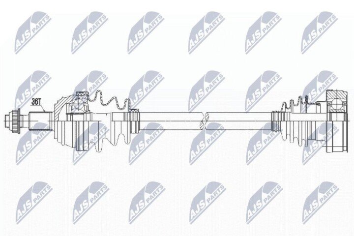 Полуось NTY NPW-VW-097 (фото 1)