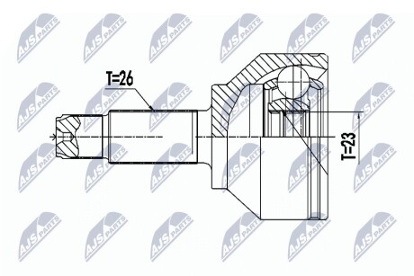 Шарнир равных угловых скоростей NTY NPZ-BM-023