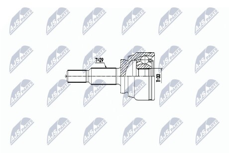 Шарнир равных угловых скоростей NTY NPZ-RE-056