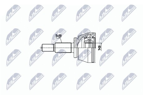 Шарнир равных угловых скоростей NTY NPZ-RE-057