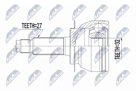 Шарнир равных угловых скоростей NTY NPZ-SB-027