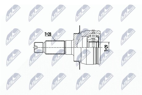 Шарнир равных угловых скоростей NTY NPZ-SU-036