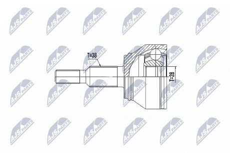 Шарнир равных угловых скоростей NTY NPZ-VW-042