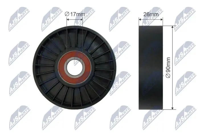 Ролик потічкового ременя NTY RNK-CH-056 (фото 1)