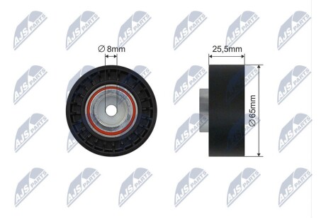 Ролик потічкового ременя NTY RNK-FT-018