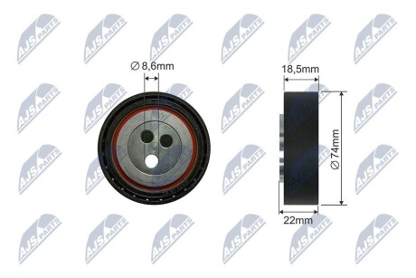 Ролик потічкового ременя NTY RNK-FT-020