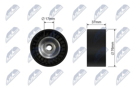 Ролик потічкового ременя NTY RNK-HD-024
